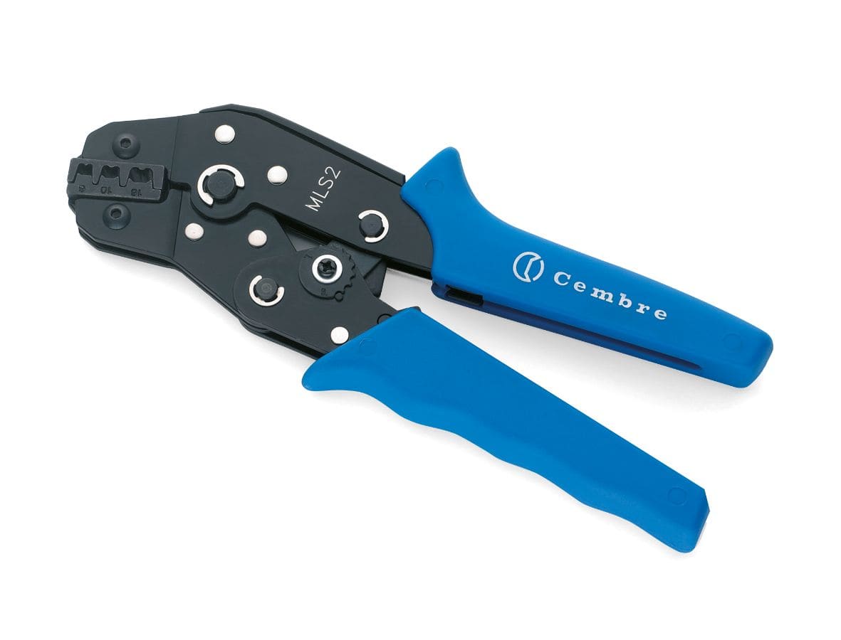 CEMBRE - Pinza per tubetti sez. 6-16mmq per la compressione, utensile meccanico per tubetti terminali da 6 a 16mmq.