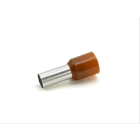CEMBRE - Tubetto preisolato terminale in PA6 marrone per conduttori flessibili in rame, sez. 25mmq P=16mm.