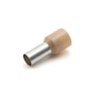 CEMBRE - Tubetto preisolato sezione 35mmq per conduttori flessibili in rame, P=16mm, in PA6 nocciola.