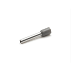 CEMBRE - Tubetto preisolato terminale in PA6 grigio per conduttori flessibili in rame, sez. 4mmq P=10mm.