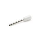 CEMBRE - Tubetto preisolato terminale in PA6 bianco per conduttori flessibili in rame sez. 0,75mmq P=12mm.