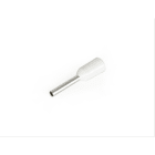 CEMBRE - Tubetto isolato in PA6, bianco, sez. 0,3-0,5mmq, per conduttori flessibili in rame, P=8mm.
