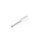 CEMBRE - Tubetto isolato in PA6, bianco, sez. 0,3-0,5mmq per conduttori flessibili in rame, P=10mm.
