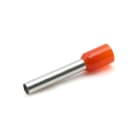 CEMBRE - Tubetto preisolato sezione 4mmq per conduttori flessibili in rame, lunghezza 18mm, colore arancio.