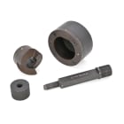 CEMBRE - Kit per foratura mezzaluna RD24D (16P7499-C) con punzone, matrice e tirante per utensili foralamiera, per forature a mezzaluna 43,1x41,5mm.