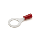 CEMBRE - Capocorda ad occhiello preisolato in PVC rosso per conduttori in rame, vite 10mm sezione 0,25-1,5 mmq.