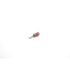 CEMBRE - Capocorda rinforzato antivibrante in PA6.6 rosso, per conduttori in rame, halogen free, sezione 0,25-1,5mmq, punta tonda P=10mm.