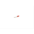 CEMBRE - Capocorda rinforzato rosso ad uncino, preisolato in PA6.6 per conduttori in rame, antivibrante, halogen free, sezione 0,25-1,5mmq 16,8x3mm.