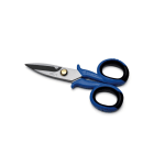 CEMBRE - Forbici professionali brunite ideali per un taglio preciso e professionale.