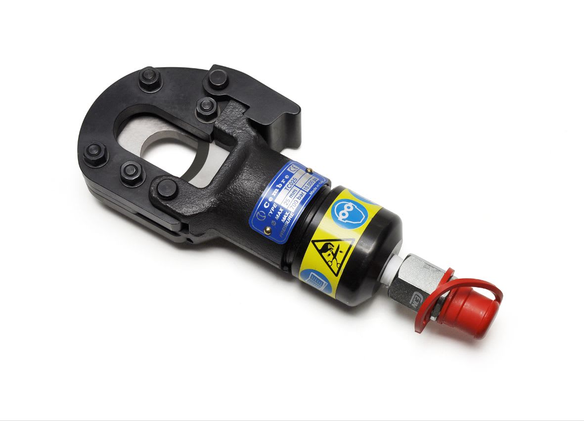 CEMBRE - TESTA OLEODINAMICA TRANCIAFUNI ØMAX=25MM TC025