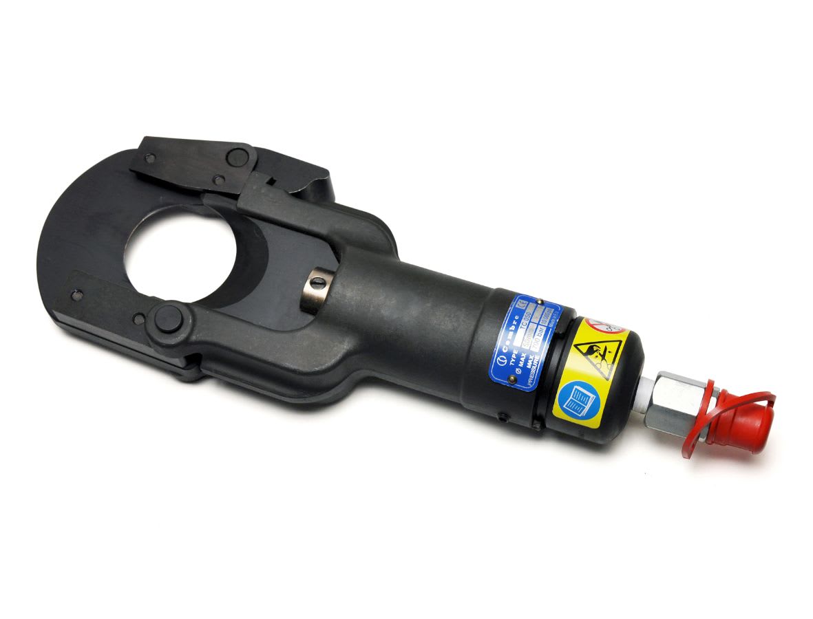 CEMBRE - Testa oleodinamica per tranciare cavi in rame, alluminio e telefonici con diametro massimo di 50 mm. TC050