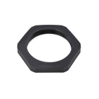 CEMBRE - Controdado in poliammide PA6.6 M40x1,5 nero RAL 9005. 1140N