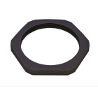 CEMBRE - Controdado in poliammide PA6.6 M63x1,5 nero RAL 9005. 1163N