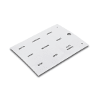 CEMBRE - TARGH.MG-TAA ADES.BIANCO 17,5X27 X COMPON. 49694