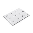 CEMBRE - TARGH.MG-TAA ADES.BIANCO 17,5X27 X COMPON.