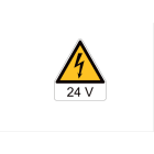 CEMBRE - ETICH.AVVERTIMENTO WST-TSW LATO=100 MM