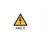 CEMBRE - ETICH.AVVERTIMENTO WST-TSW LATO=100MM+TESTO