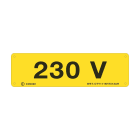 CEMBRE - TARG.ALL.WST-OTY 40X140 MM. 240 V