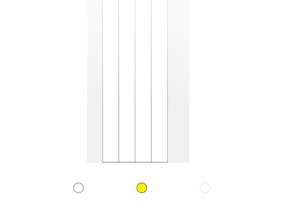 CEMBRE - STRIP-ROLL-R X COMP.MOD.BIANCO 9MM PVC RIG.