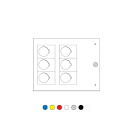 CEMBRE - TARGH.MG-PTSA GRIGIA AD.FORO=22 62X60 X PUL