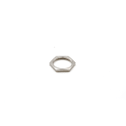 CEMBRE - Controdado in ottone nichelato M25x1,5.