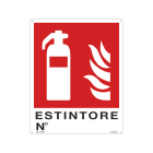 CEMBRE - TARGA ALL.FS-FE 310X250 MM. ESTINTORE