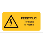 CEMBRE - ETICH. AVVERTIMEN.WST-LDY 18X37MM.+TESTO
