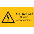 CEMBRE - ETICH.AVV.WST-LDY DIMEN.32X65 + TESTO SPAGN