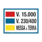 CEMBRE - TARGA ALL.VS-I113 250X350MM. 15.000 V