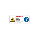 CEMBRE - ETICH.VS-I135 PER IMP.ELETTR.62X155 SPAGNOL