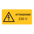 CEMBRE - ETICH. AVVERTIMENTO WST-LAY 318X37MM.+TESTO