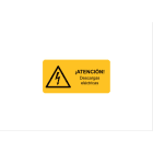 CEMBRE - ETICH.AVV.WST-LAY DIM.65X131 + TESTO SPAGN.