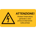 CEMBRE - ETICH. AVVERTIMENTO WST-LAY 65X131MM.+TESTO