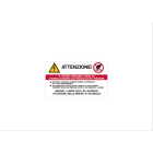 CEMBRE - ETICH.VS-I80 PER IMP.ELETTR.70X120 BULK