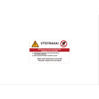 CEMBRE - ETICH.VS-I80 PER IMP.ELETTR.70X120 CECO