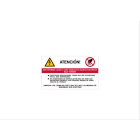 CEMBRE - Etich.VS-I80 per imp.elettr.70x120 spagnolo