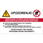CEMBRE - ETICH.VS-I80 PER IMP.ELETTR.70X120 CROATO