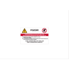 CEMBRE - ETICH.VS-I80 PER IMP.ELETTR.70X120 SLOVENO