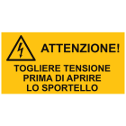 CEMBRE - TARG.ALL.VS-I83 70X120 MM. SIMBOLO+TESTO