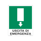 CEMBRE - TARG.ALL.SS-XS 310X250 MM.USCITA D'EMERGENZ