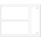 CEMBRE - Etich.di sicurezza MG-SAT-V bianco 52x105mm