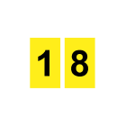 CEMBRE - ETIC.ALFAN.ANL IN PET ADES.25X32MM.TESTO=16