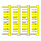 CEMBRE - TAR.SEGNAC.MG-TDM-02 4X12MM.GIALLO 4 STELI