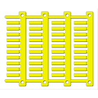 CEMBRE - TARGH.SEGNACAVO MG-TDMO-01 4X16 GIALLO