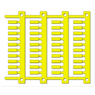 CEMBRE - TARGH.SEGNACAVO MG-TDMO-02 4X12 GIALLO