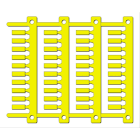 CEMBRE - TARGH.SEGNACAVO MG-TDMO-03 4X12 GIALLO