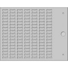 CEMBRE - TARGHETTA MG-TPMF GRIGIO 4X10MM X TUBETTI