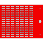 CEMBRE - TARGHETTA MG-TPMF ROSSO 4X10MM X TUBETTI