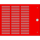 CEMBRE - TARGHETTA MG-TPMF ROSSA 4X30MM X TUBETTI