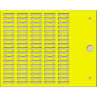 CEMBRE - TARGHET.MG-TPMF GIALLA 4X12MM HALOGEN FREE